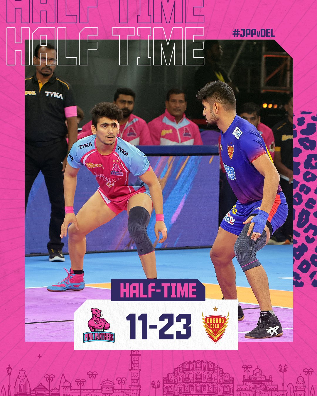 PKL 2023 Match 43 Jaipur Pink Panthers And Dabang Delhi Unlock With