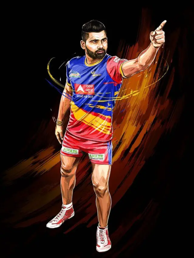 Pro Kabaddi Digital Illustrations